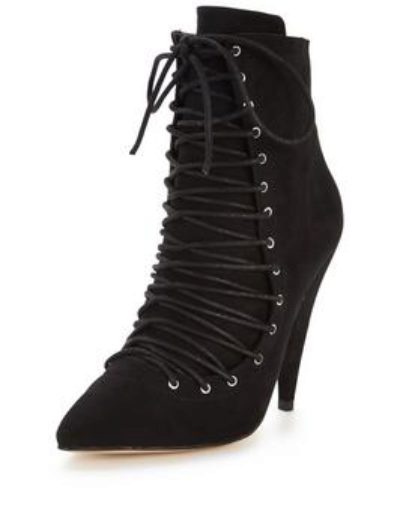 Shoe Box Amberly Lace Up Front Ankle Boots Shoe Box Amberly Lace Up Front Ankle Boots